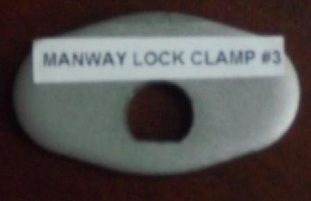 Manway Lock Clamp #3